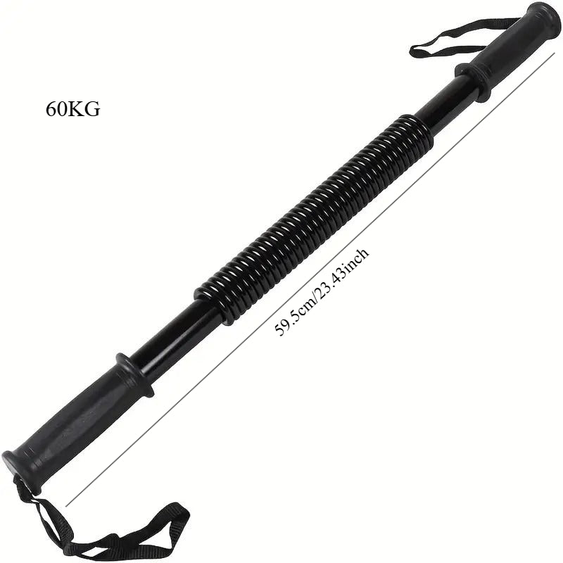Arm Strength Training Bar for Biceps & Muscle Building - Heavy-Duty Arm Strength Stick for Arm Exercises, Home Gym Fitness Equipment, 66 LB / 88 LB / 110 LB / 132 LB Options
