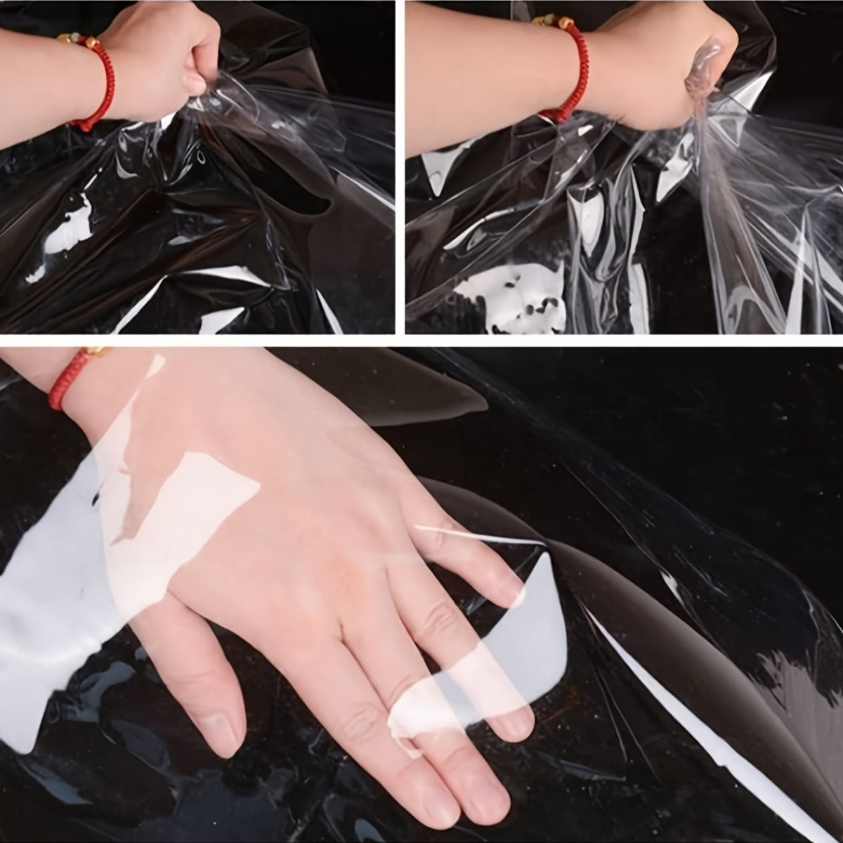 Clear PVC Vinyl Tarp, 20 Mil 800g/m², Heavy-Duty Waterproof, Grommets Every 50cm, Aluminum Alloy Washers, Tear-Resistant, Roll-Up Awning Cover, for Patio, Outdoor, Camping & Pergola