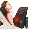 Shiatsu Neck & Shoulder Massager with Heat - Kneading, Rolling & Vibrating for Neck Traps Back Legs, Portable for Home Office Travel, Gift for Men & Women - Black & Brown