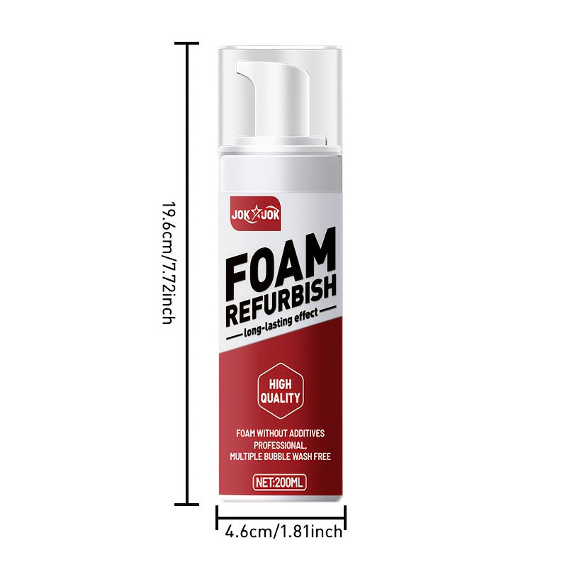 Car Interior Care Spray 6.76oz Multi-Purpose Cleaner for Car Seats, Dashboard, Steering Wheel, PU Leather, and Fabric; Gentle Neutral Formula; All-Season Auto Interior Renovation and Surface Protector for Home & Vehicle