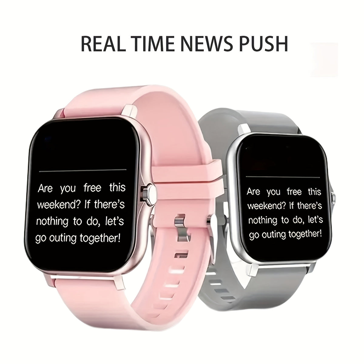Large Screen Smart Watch, HD Voice Call, Fitness Tracker, Unisex, Compatible with iPhone and Android, Multiple Sports Modes, Heart Rate Monitor, Message Reminder, Outdoor Sports, Daily Wear, Holiday Gift