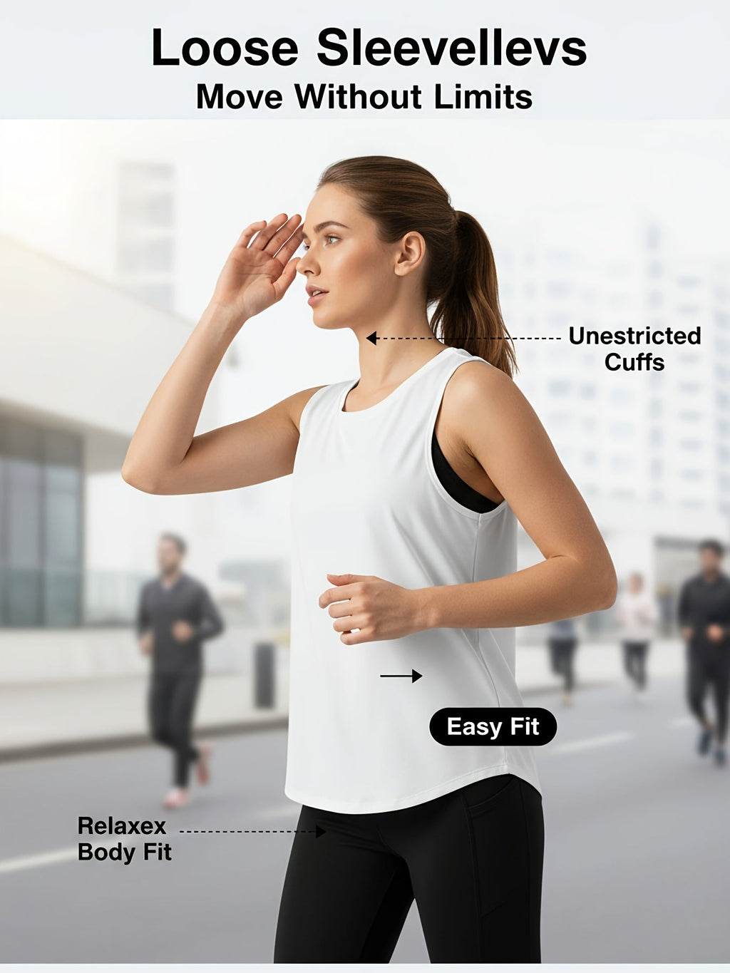 5 Pack Women's Athletic Tank Tops Quick Dry Racerback Design – Breathable Moisture-Wicking Workout Shirts for Fitness Training, Running & Gym, Sizes S-XXL, Mixed Colors