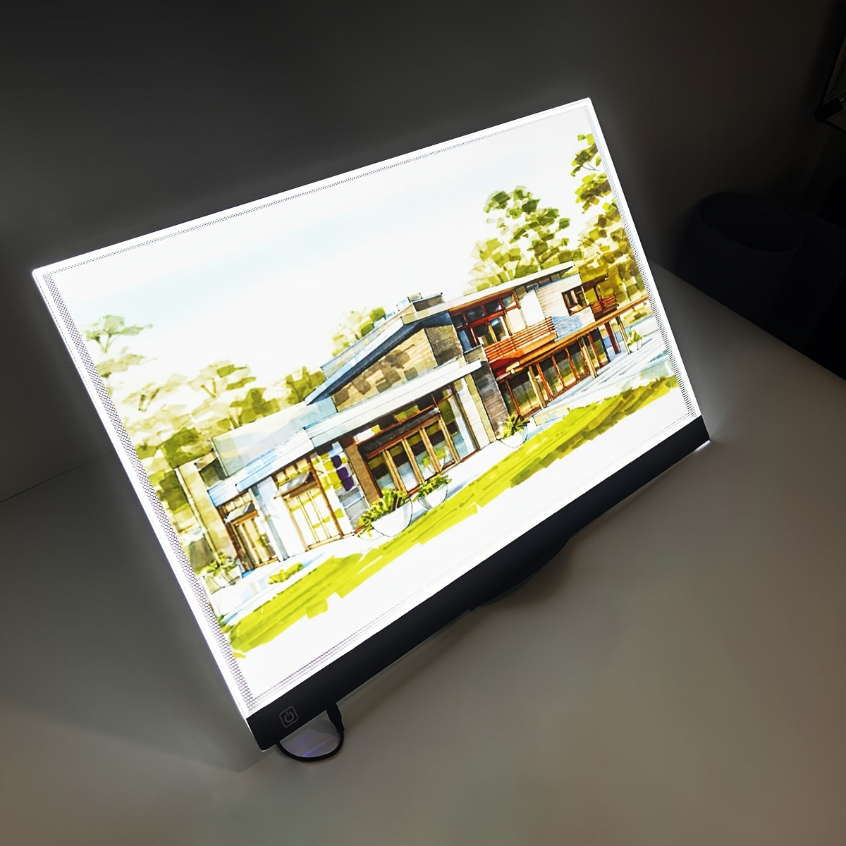 A2 LED Light Pad for Diamond Painting, Tracing, and Drawing, 3-Level Brightness, USB Powered, Ultra-Thin Acrylic Light Board, 15.75x23.62 Inch, for Diamond Art Supplies and Animation