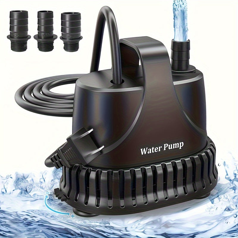 800GPH Submersible Water Pump 40W Fountain Pump with 7Ft Power Cord and Filter Bag for Aquarium, Fish Tank, Pond, Waterfall, Hydroponics, and Water Table Sump Pump