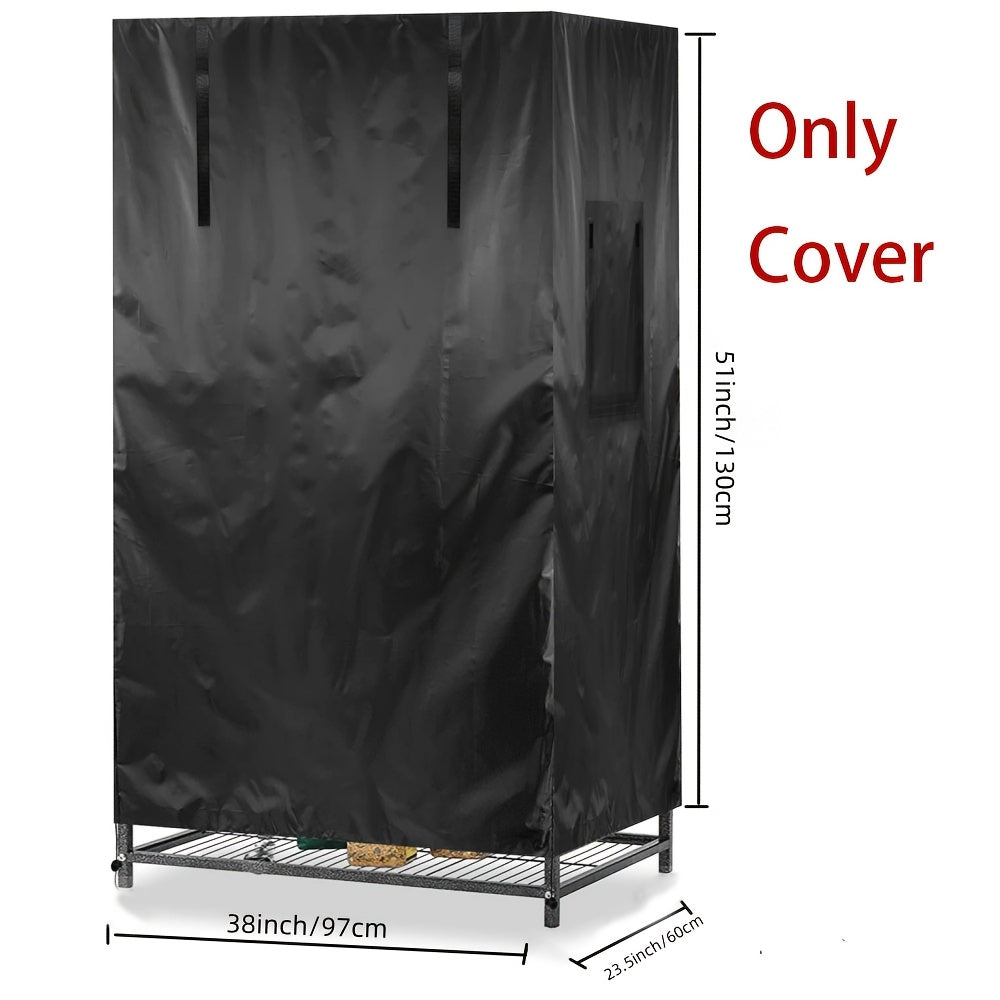 Blackout Bird Cage Cover, Good Night, Lightweight, Breathable Polyester Privacy Sleep Cover for Parrots, Cockatiels, Budgies, and Small Birds – Reduces Stress and Promotes Rest