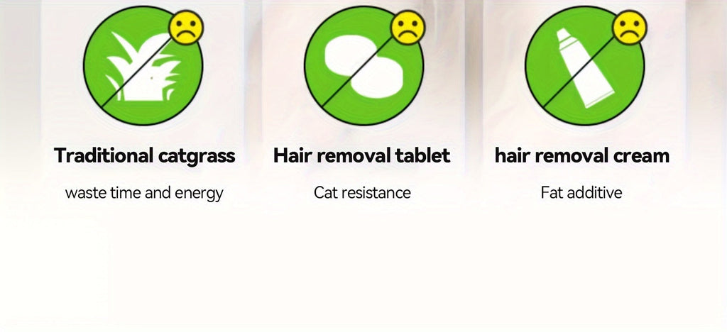 Freeze-Dried Cat Grass Hairball Control Tablets – Natural Mint Molar Sticks & Granules, Chicken-Flavored Cat Snacks for Dental Health & Hairball Removal