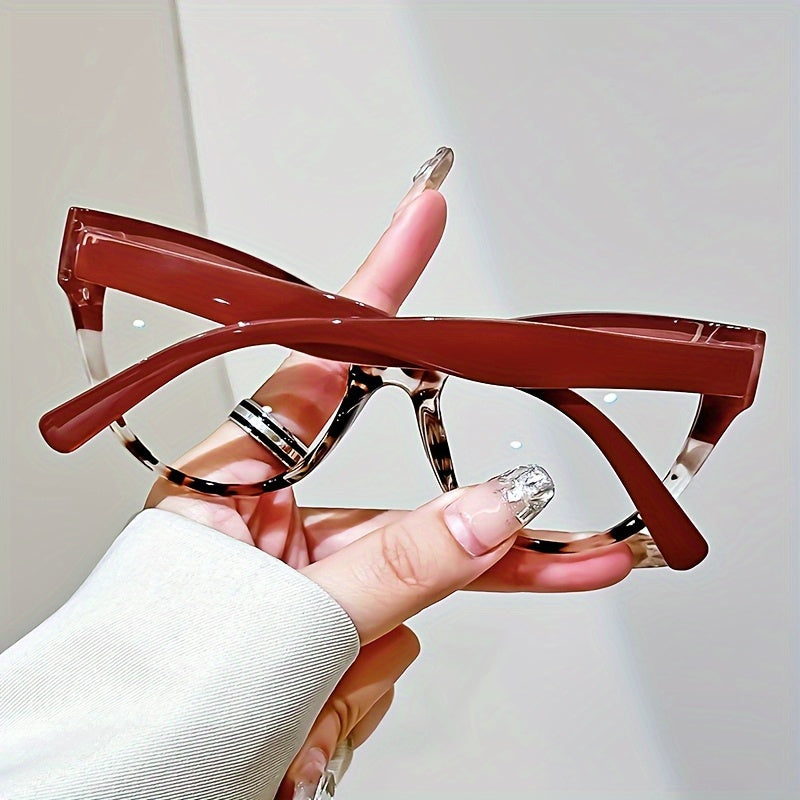3PCS Reading Glasses for Women – Photochromic Lenses, Metal Hinges, Minimalist Color Block Design, Elegant Presbyopia Glasses +1.00 to +4.00, Fashion Gift for Ladies