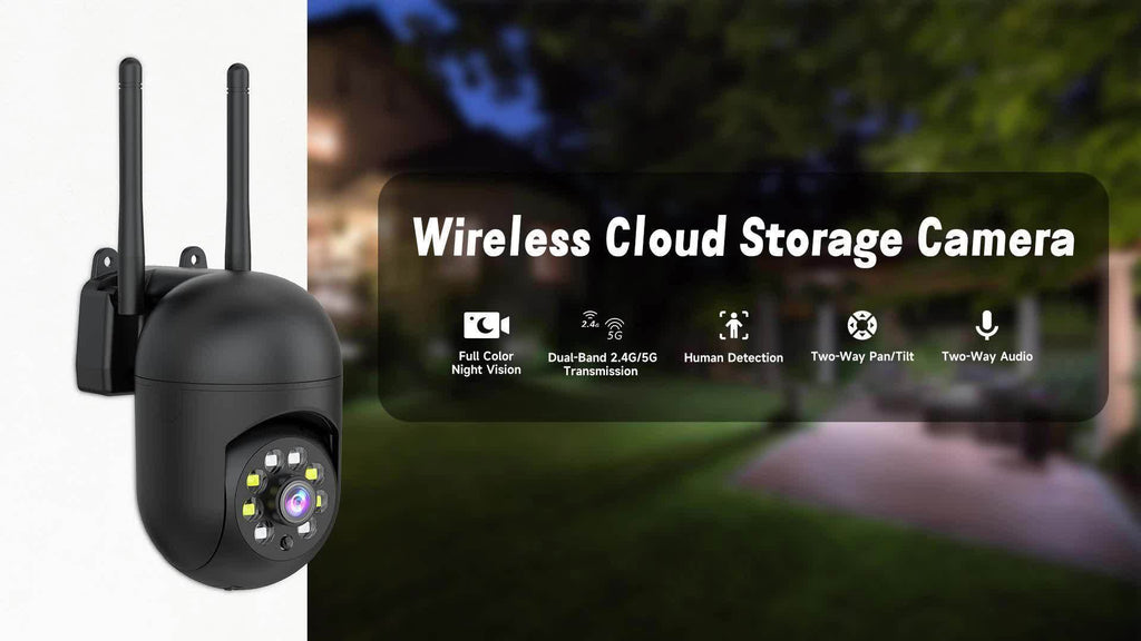 Indoor Security Camera 4-Pack 3MP Wireless – Cloud Storage, 2.4G/5G Dual-Band WiFi, AI Motion Detection, Two-Way Audio & Color Night Vision for Home Surveillance System