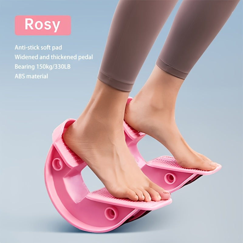 Calf Stretcher Foot Pedal for Balance Flexibility Training, Muscle Massage & Yoga – Durable ABS Non-Slip Foot Rocker for Plantar Fasciitis & Achilles Tendon Relief – Blue, Black, Pink, Yellow, 1/2/3pcs